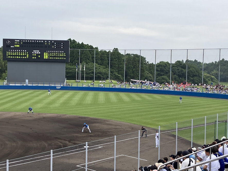 野球試合の写真